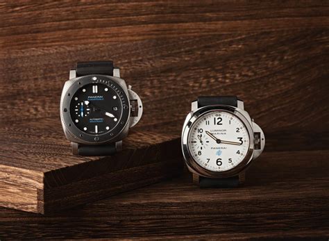 panerai rubber strap with suit|Panerai officine rubber strap.